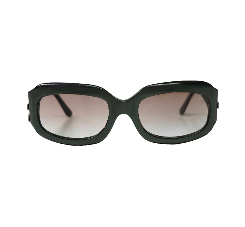 Green Yves Saint Laurent Sunglasses